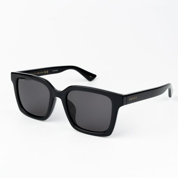 NEW Gucci GG1582SK 001 Black Grey Women Square Sunglasses GG 1582SK main image 4